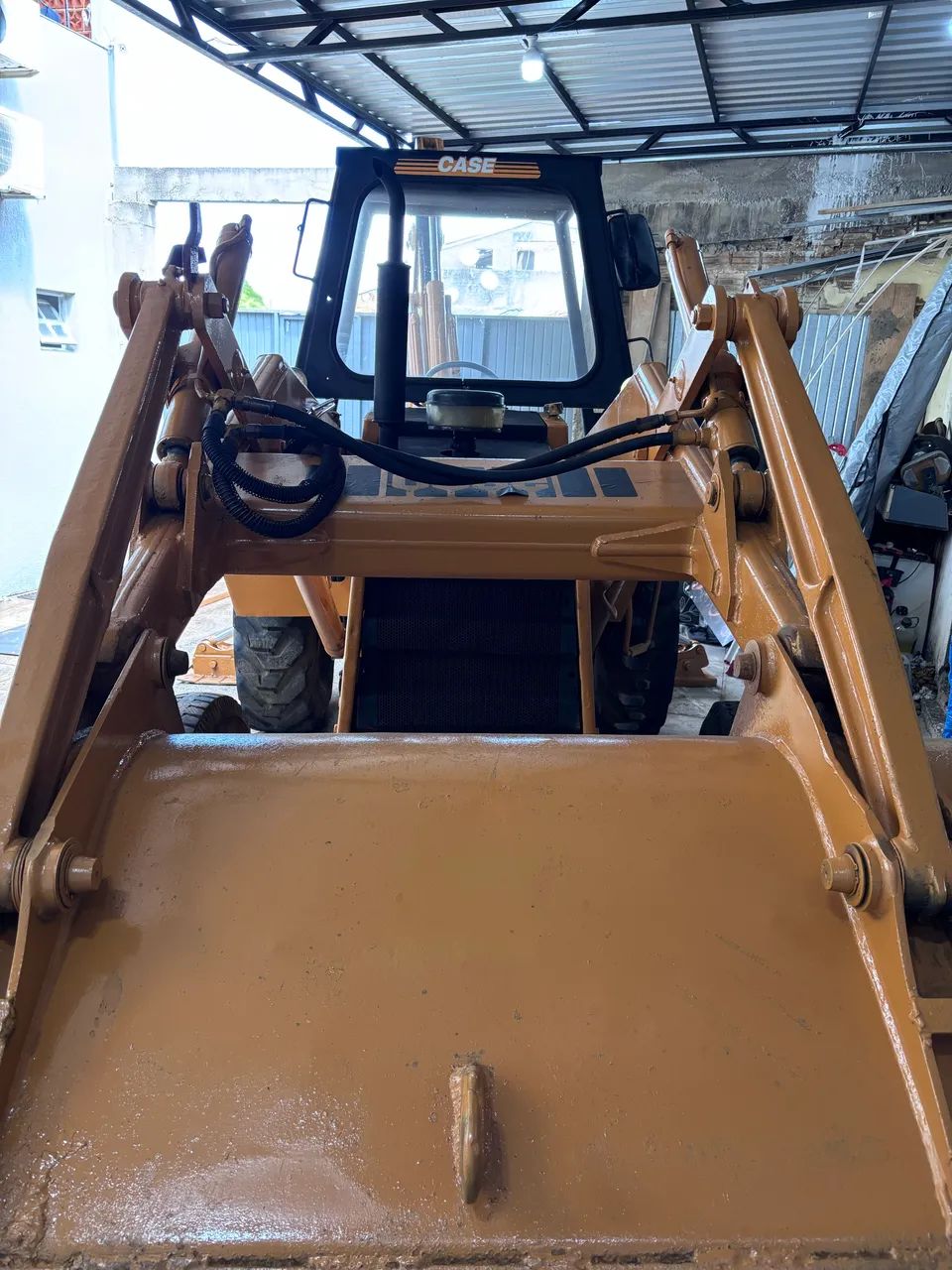 Retro escavadeira case 580 H - Foto 2