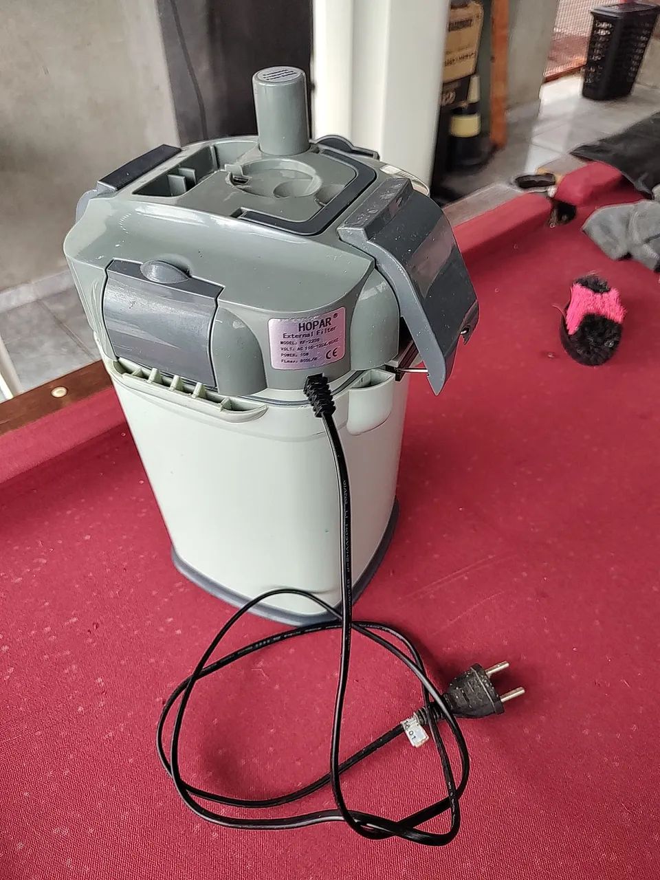 Filtro canister para aquário hipar 800l/h 110v - Foto 2