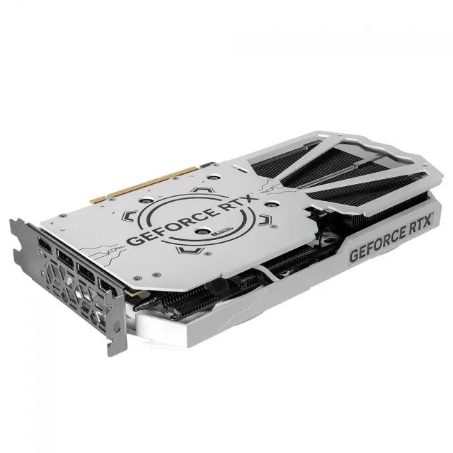 Placa De Vídeo Galax NVIDIA GeForce RTX 4060 Ti EX White V2, 8GB, GDDR6, DLSS 3, RT - Foto 4