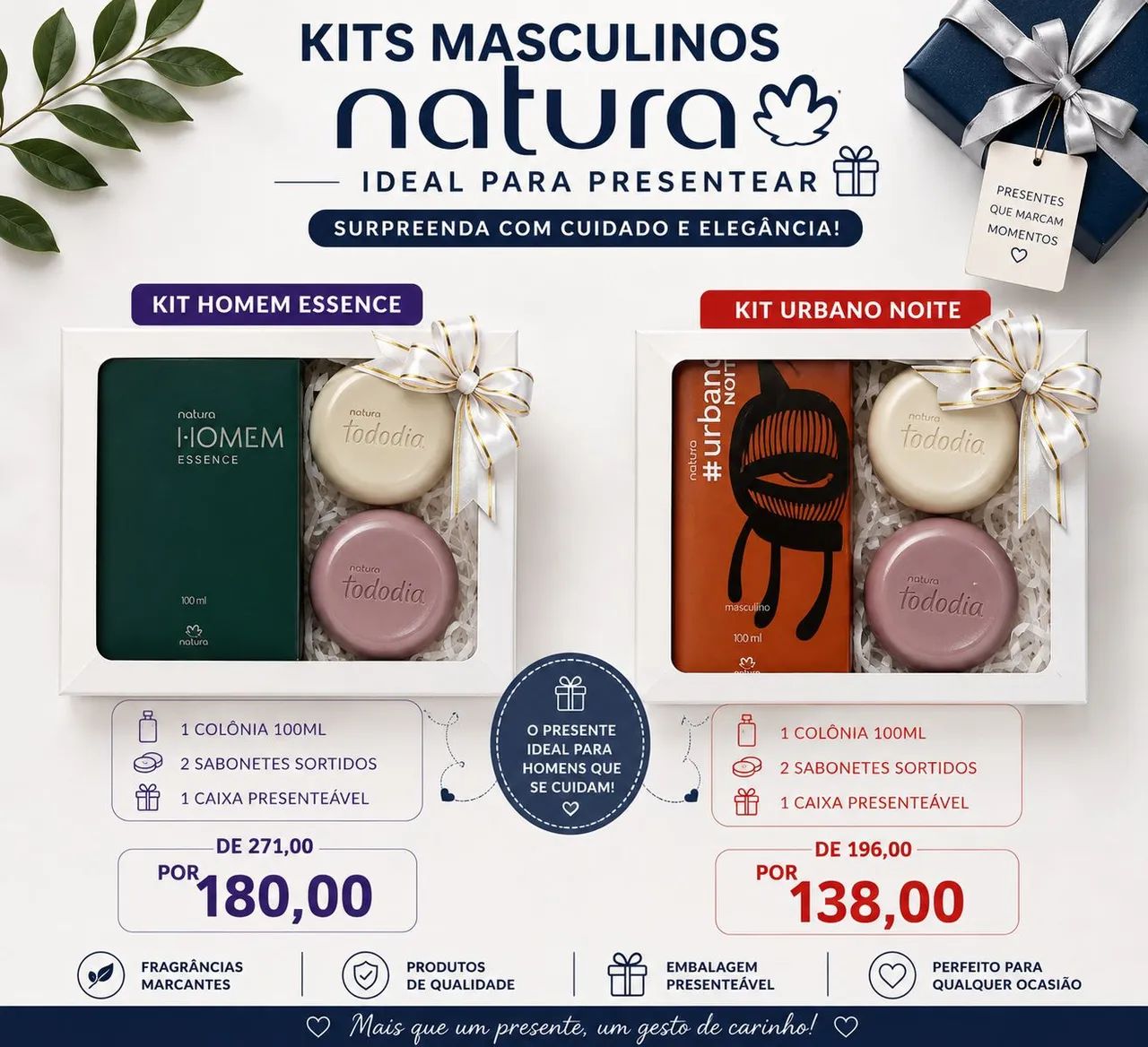 Kits Natura e Avon Dia dos Pais  - Foto 2