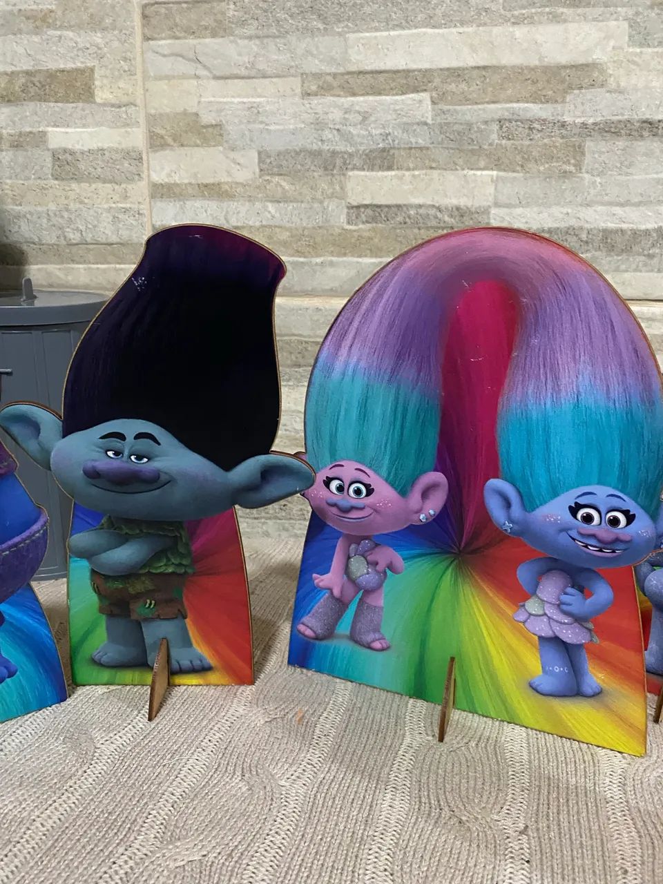 Kit display do Trolls  MDF
