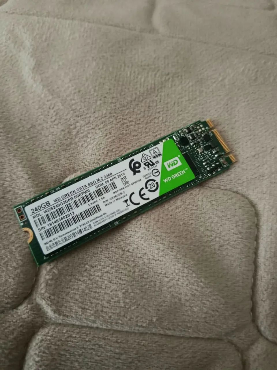 SSD NVME 240 GB