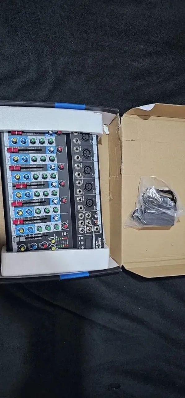 Console De Mixagem Smartvox Svm-07 - 7 Canais Com Bluetooth - Foto 4