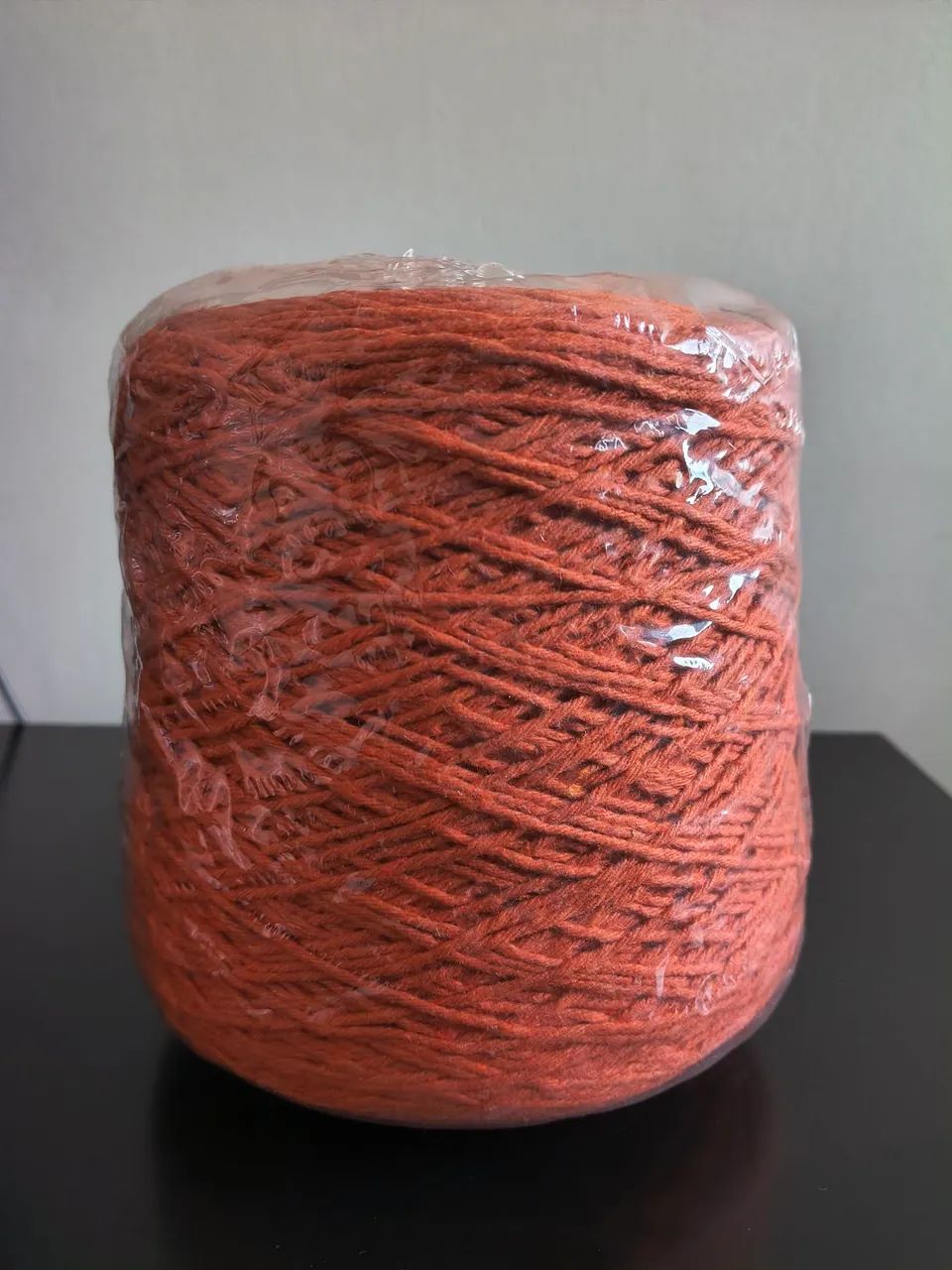 2 rolos de 1kg cada - Barbantes EuroRoma 750 - Laranja - Foto 3