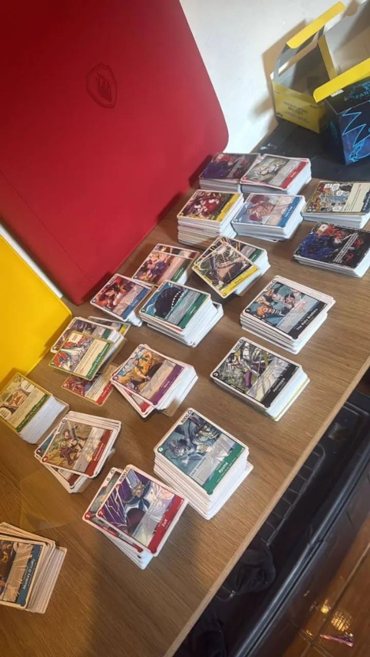 Bulk Cartas One Piece 7300 cartas 