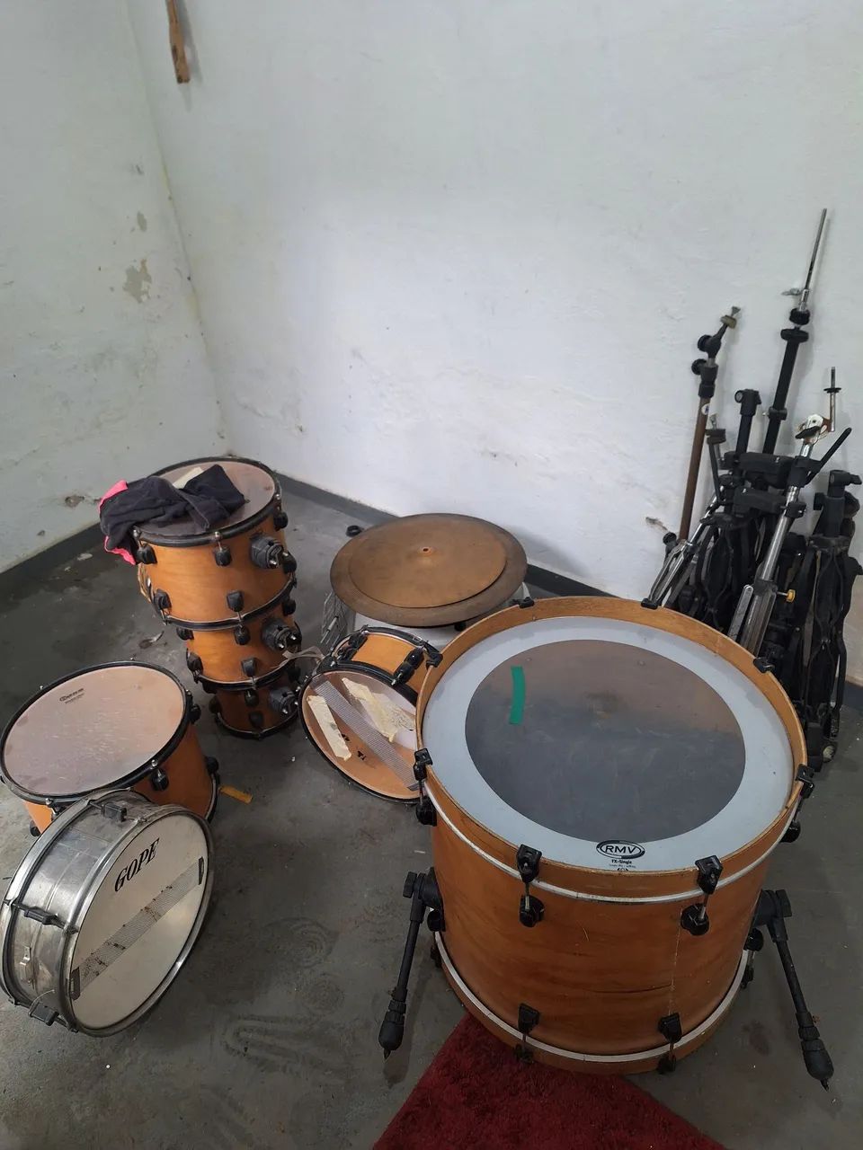 Bateria RMV Road Up 3 Tons com pratos - Foto 2