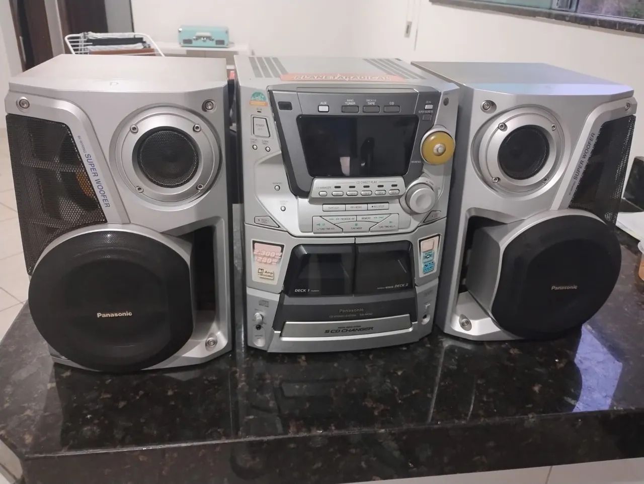 Som Mini system Panasonic Sa-ak52. 280w RMS - Foto 2
