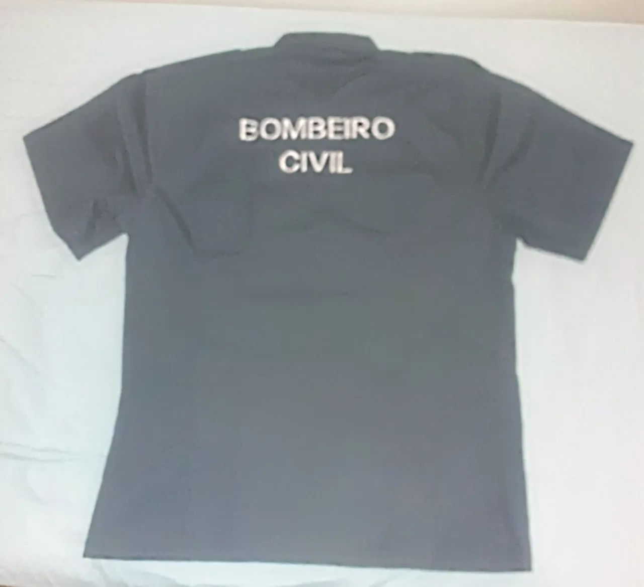 Gandola Bombeiro Civil manga curta Rip stop Nova