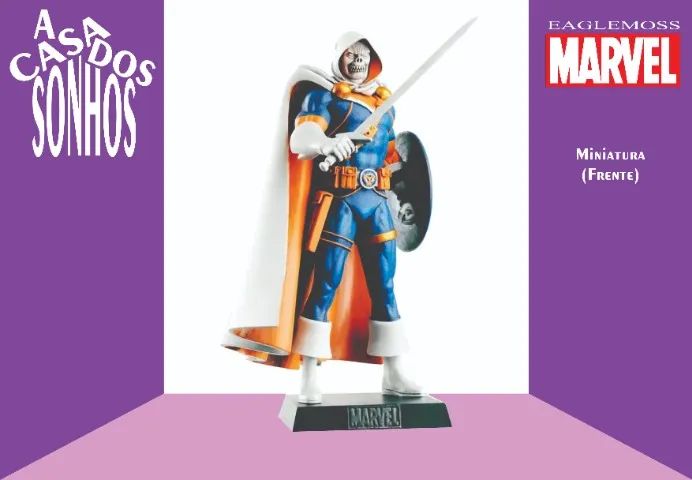 Coleção de Miniatura Marvel Eaglemoss Treinador Nº 114 Completo - Foto 2