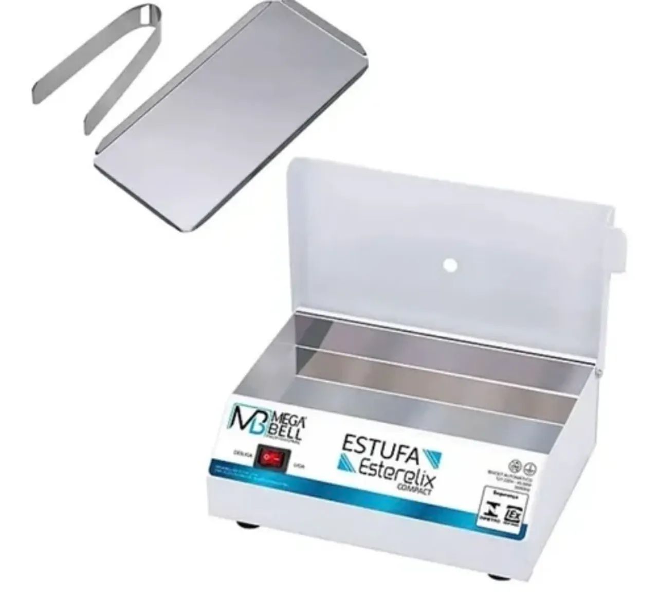 ESTUFA ESTERELIX COMPACT - Esterilização prática e eficiente para seus materiais!
