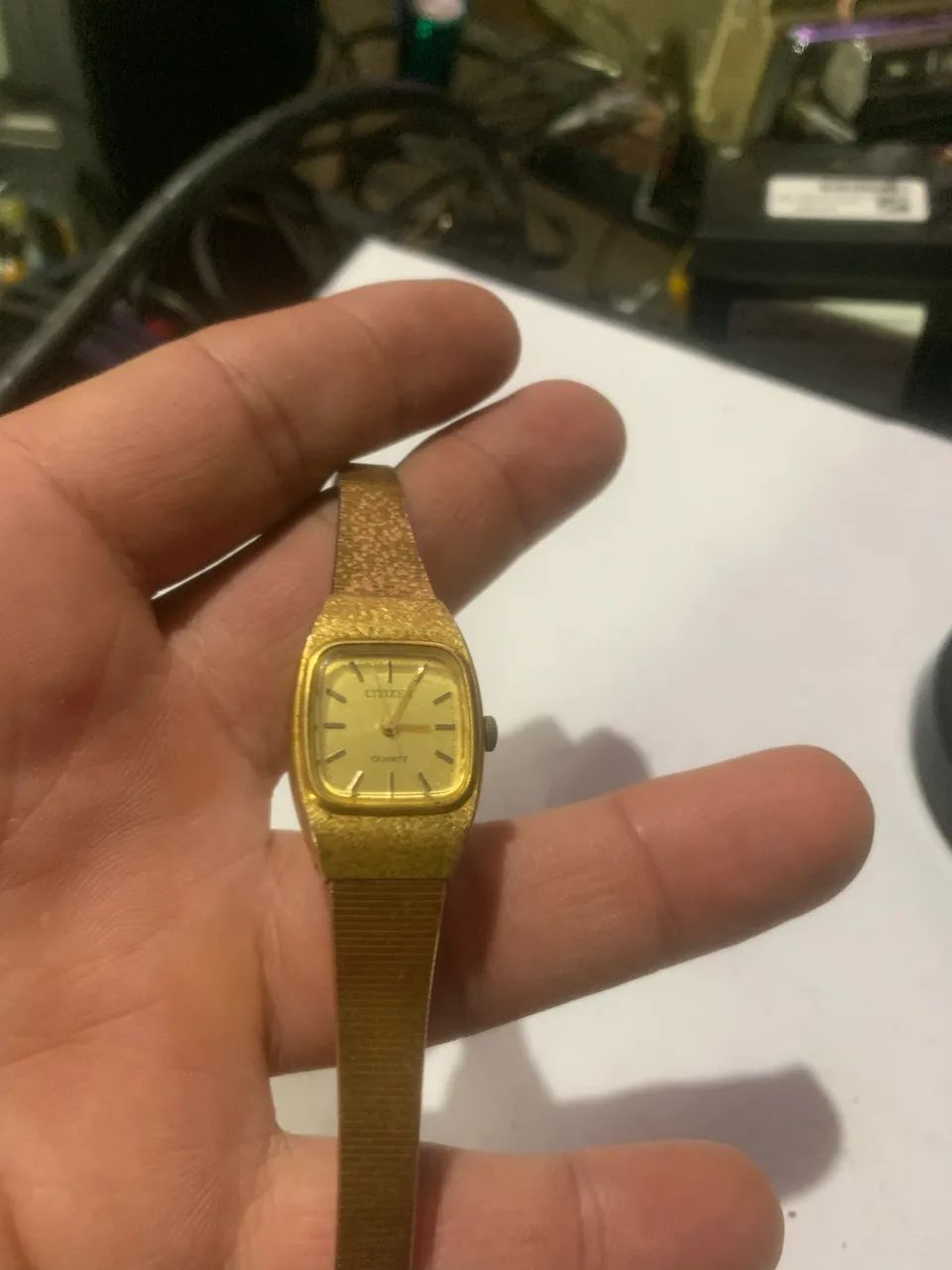 relógio de pulso feminino vintage citizen