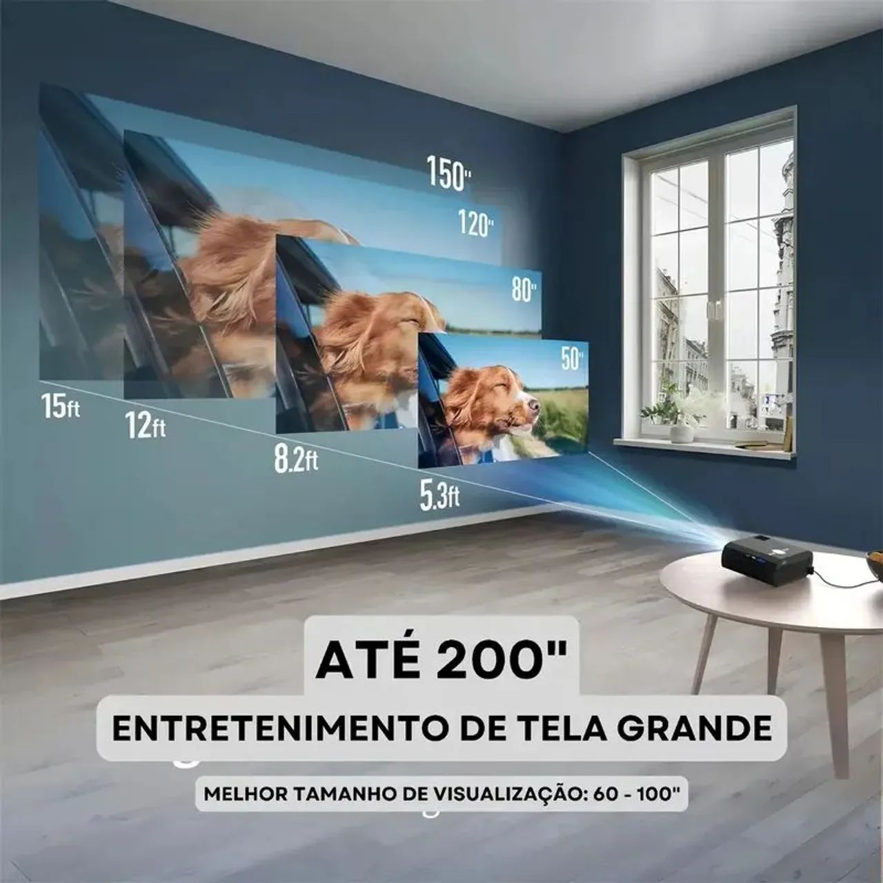 Projetor wewatch v50  - Foto 4