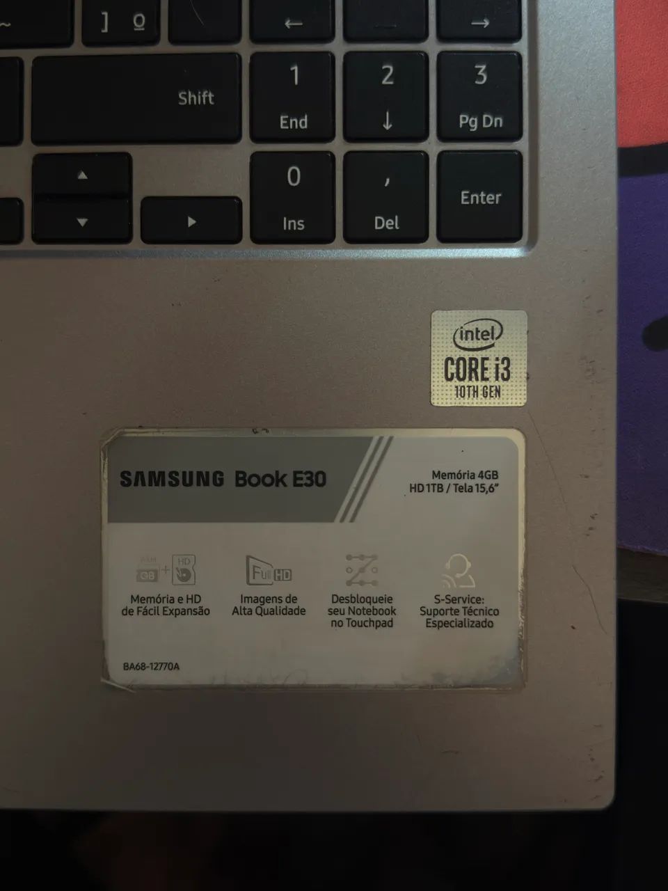 NOTEBOOK SAMSUNG 4GB RAM I3 10° GERAÇÃO SSD 220GB - Foto 3