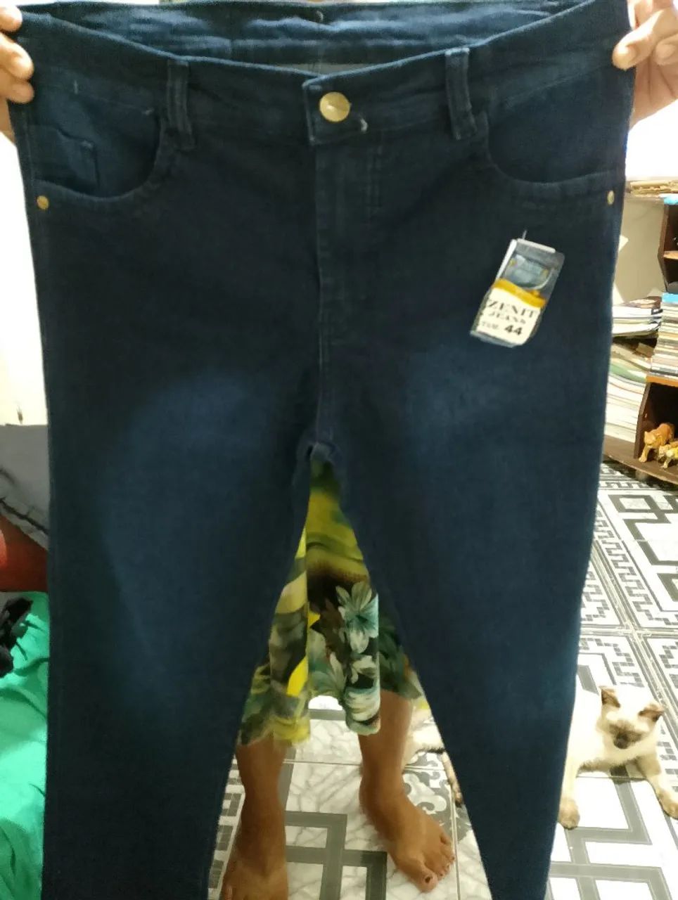 Calça jeans nova masculina 