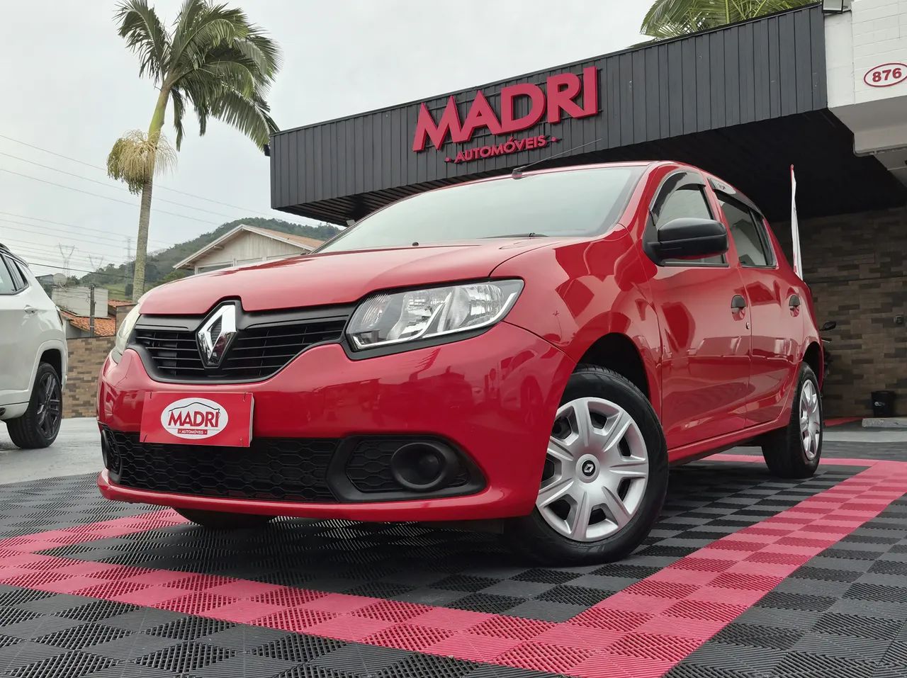 Renault Sandero Authentique Flex 1.0 12V 5P 2017 - Foto 2