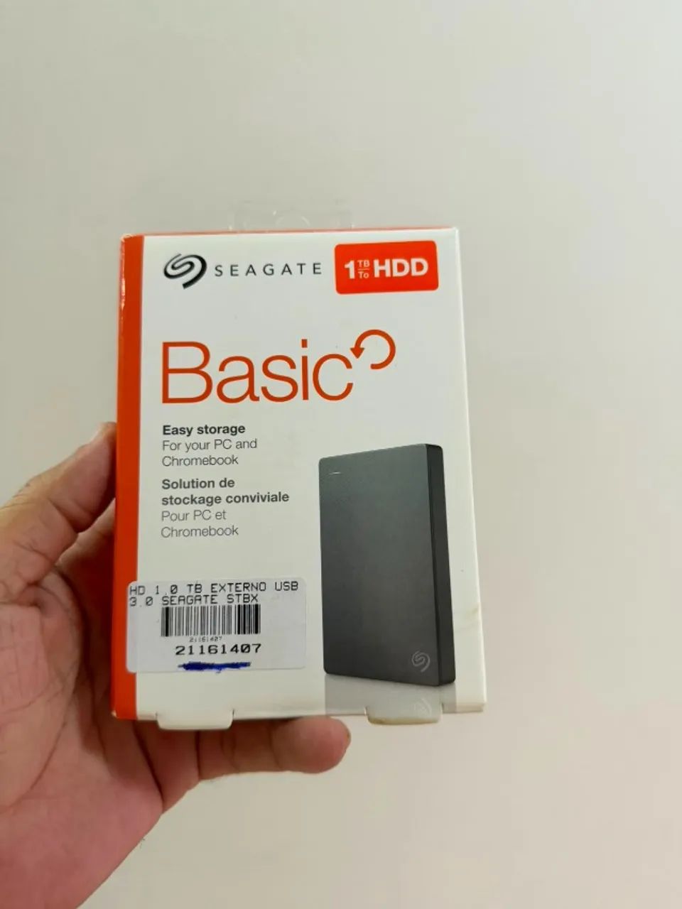 HD Externo Seagate 1TB