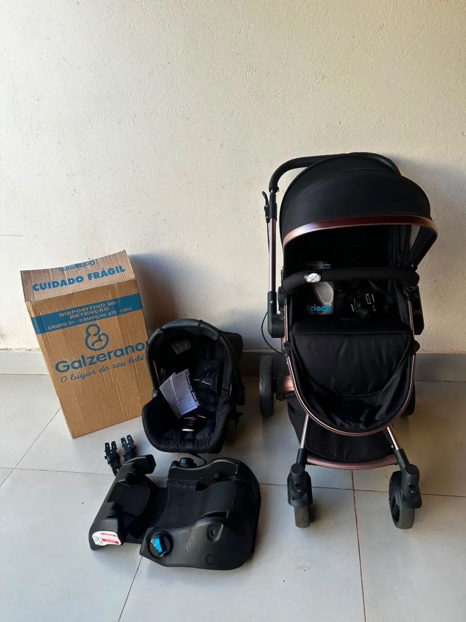 Carrinho Moisés 3 em 1 Vulkan 360 - Foto 5