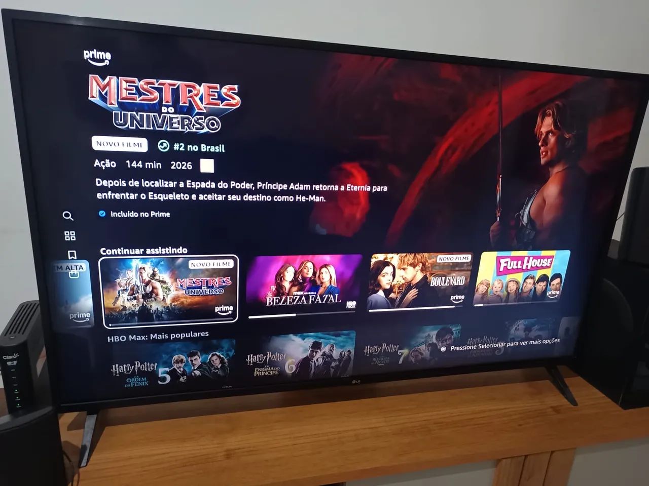 LG tv 4k 55( preciso vender urgente ) - Foto 5