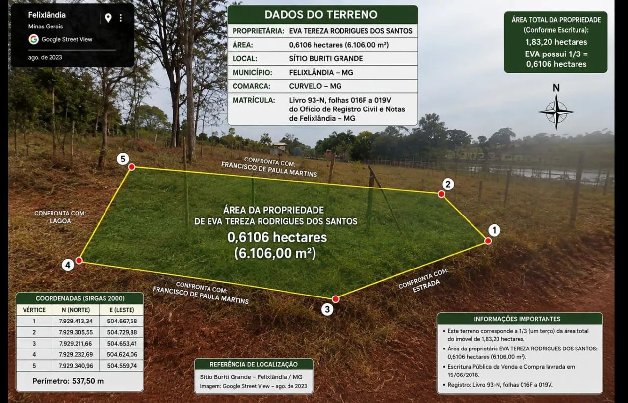 Vendo terreno em Felixlândia  - Foto 2