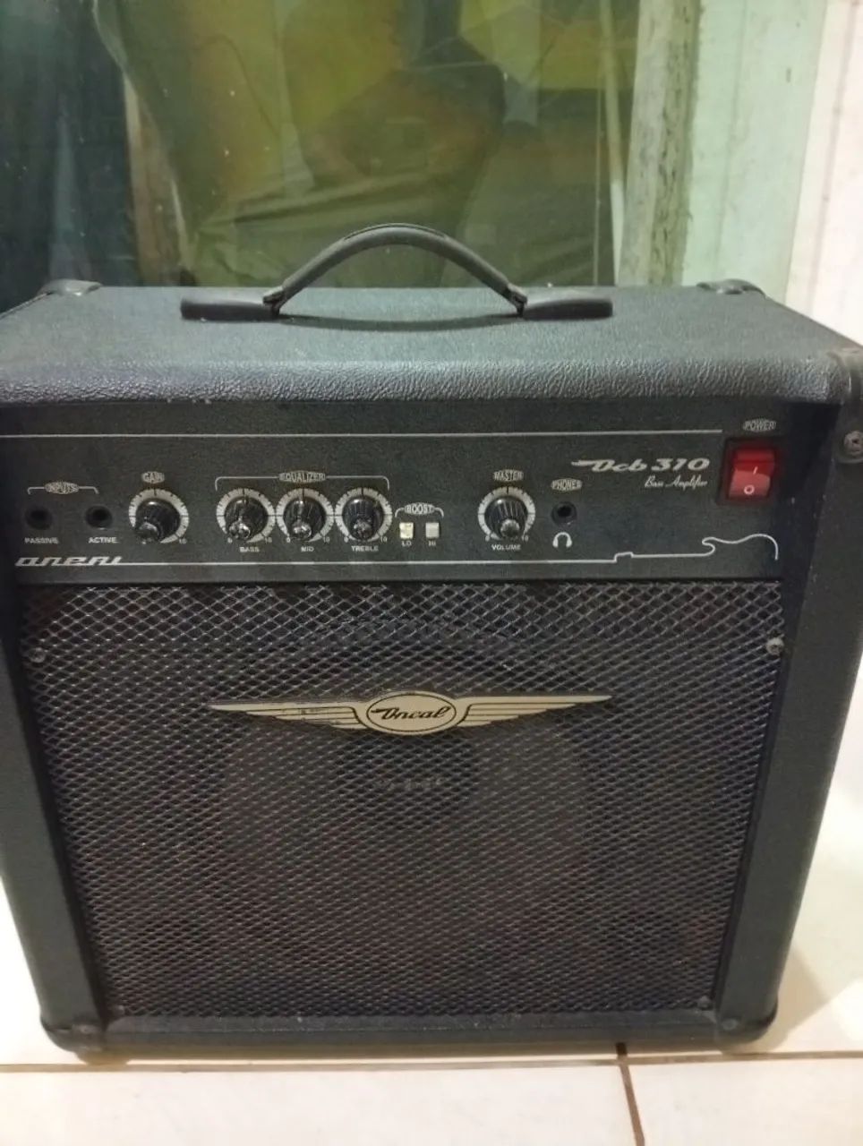 Caixa amplificada para baixo e guitarra - Foto 4