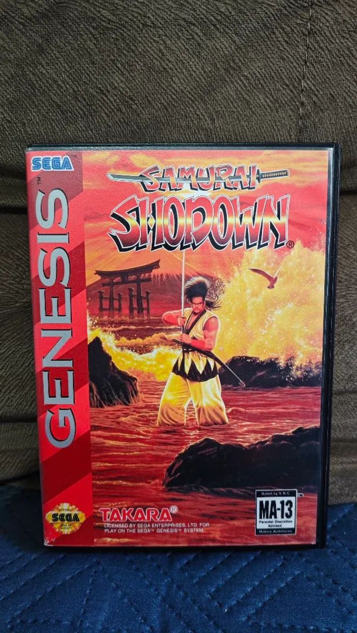 Samurai Shodown mega drive/genesis cib