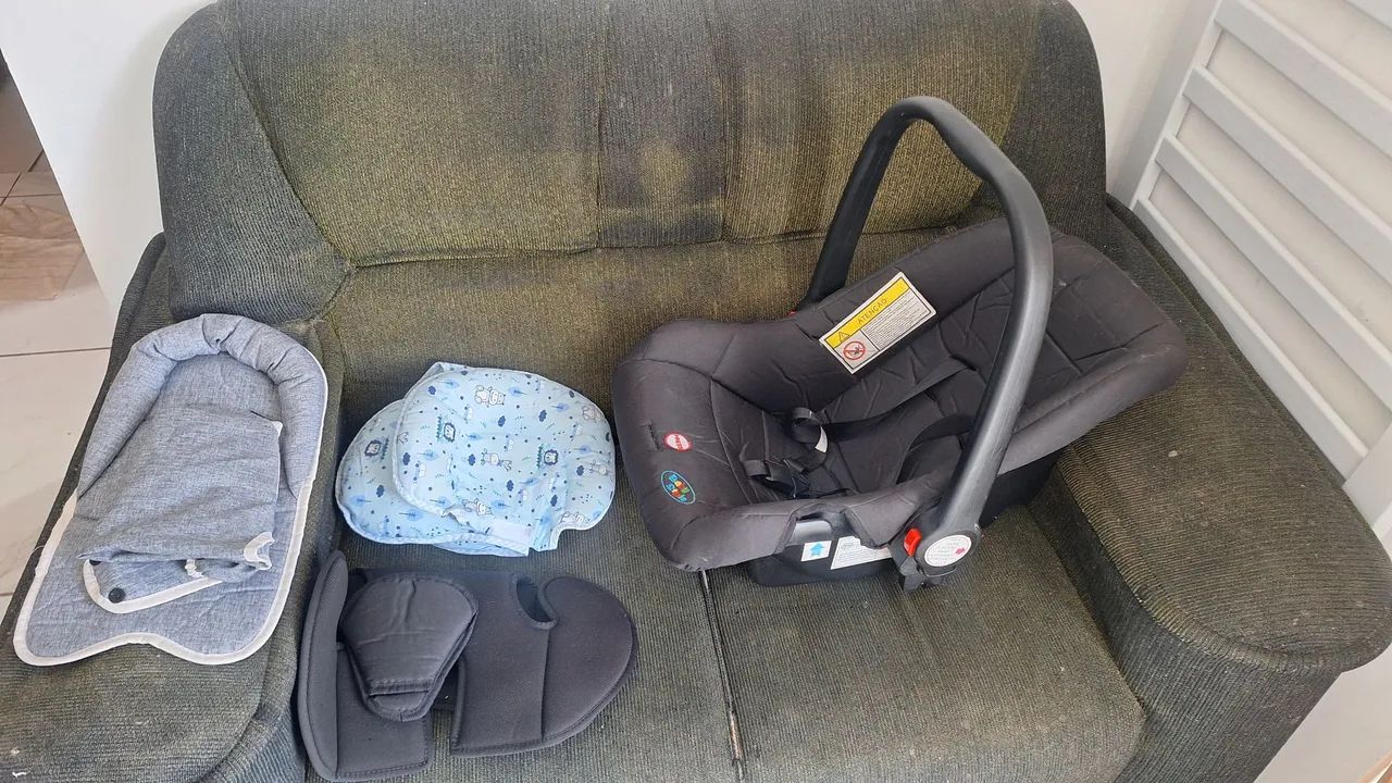 Bebê conforto + itens conforto para o bebê - Foto 3