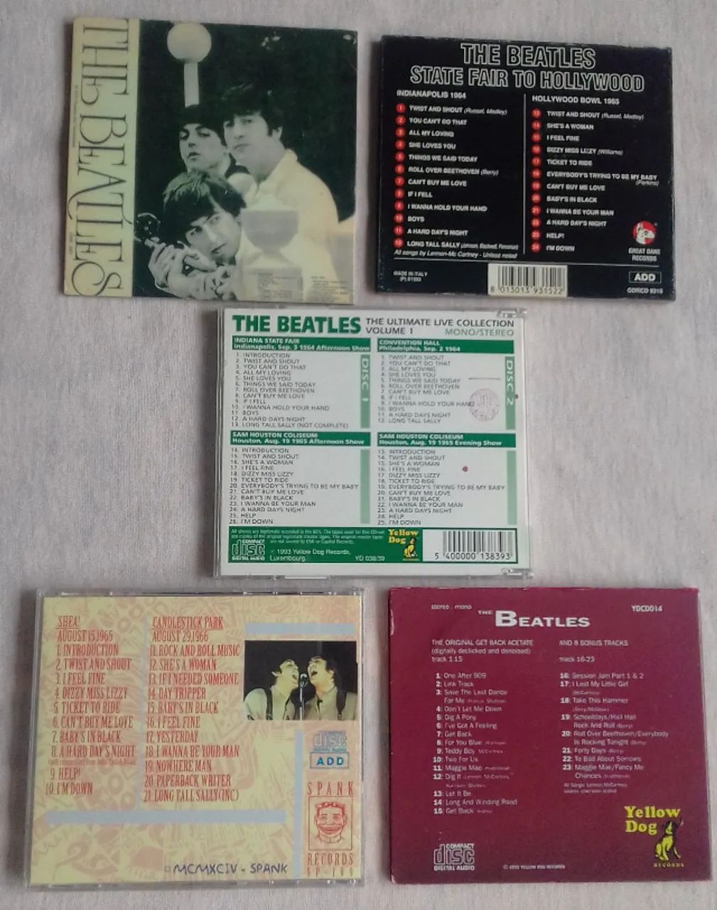 THE BEATLES - 5 CDs IMPORTADOS RAROS! - CDs, DVDs etc - São João