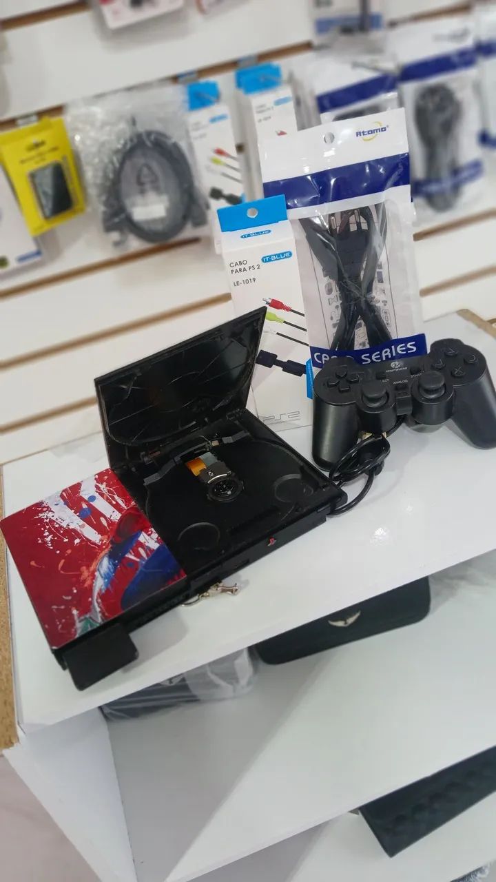 Ps2 leitor 1 controle  - Foto 2