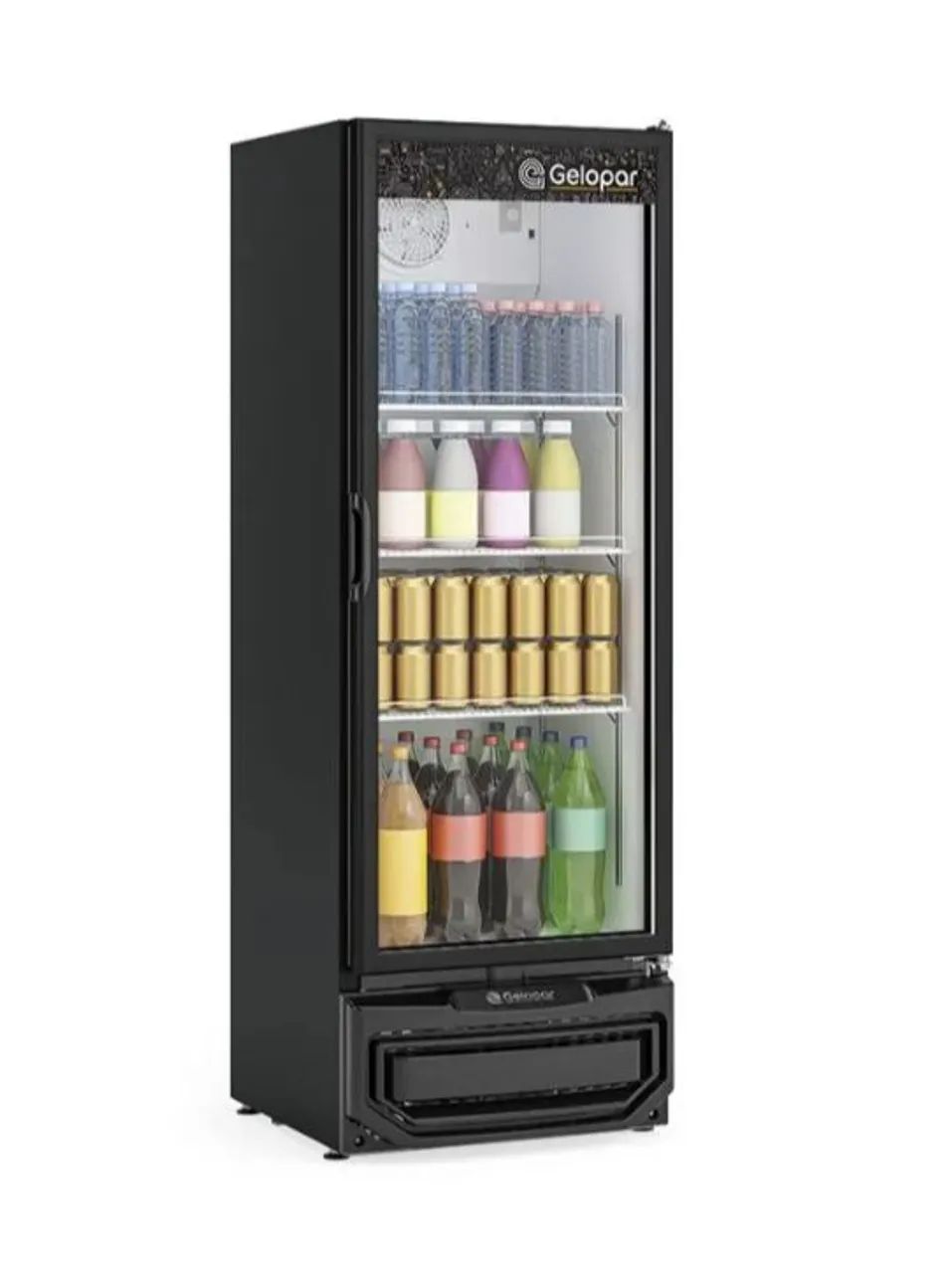 NZ. Expositor refrigerado 410 litros porta de vidro GELOPAR 