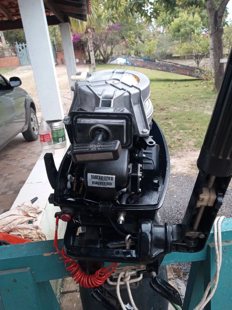 Vendo este motor MERCIRY 8 HP - Foto 4