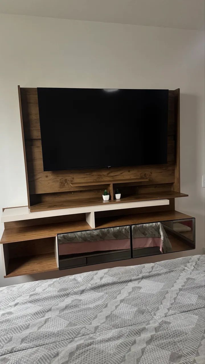 Hack com painel para TV - excelente estado! - Foto 2
