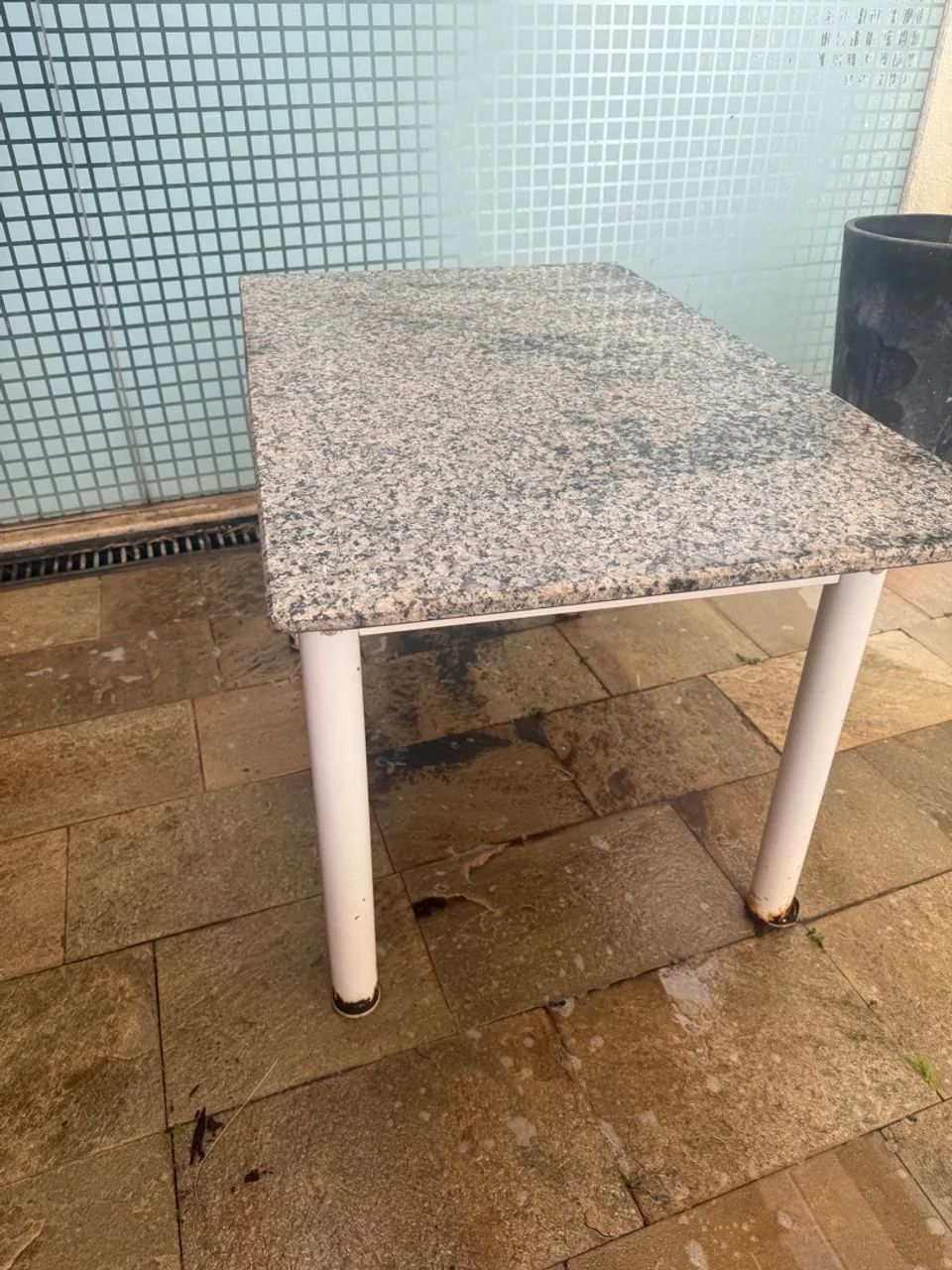 Mesa com tampo de granito  - Foto 2
