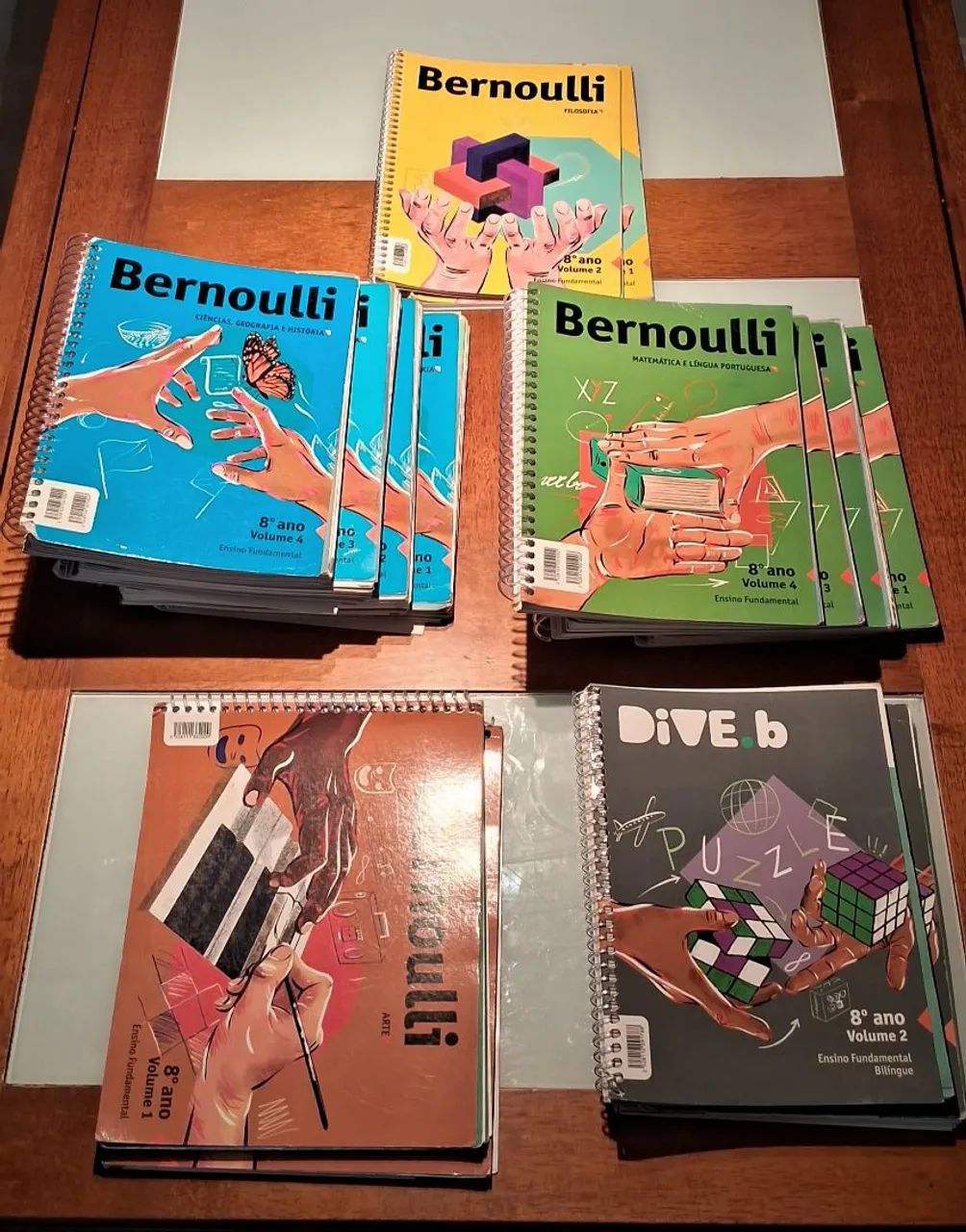 Livros Bernoulli 8°ano edição 2025.