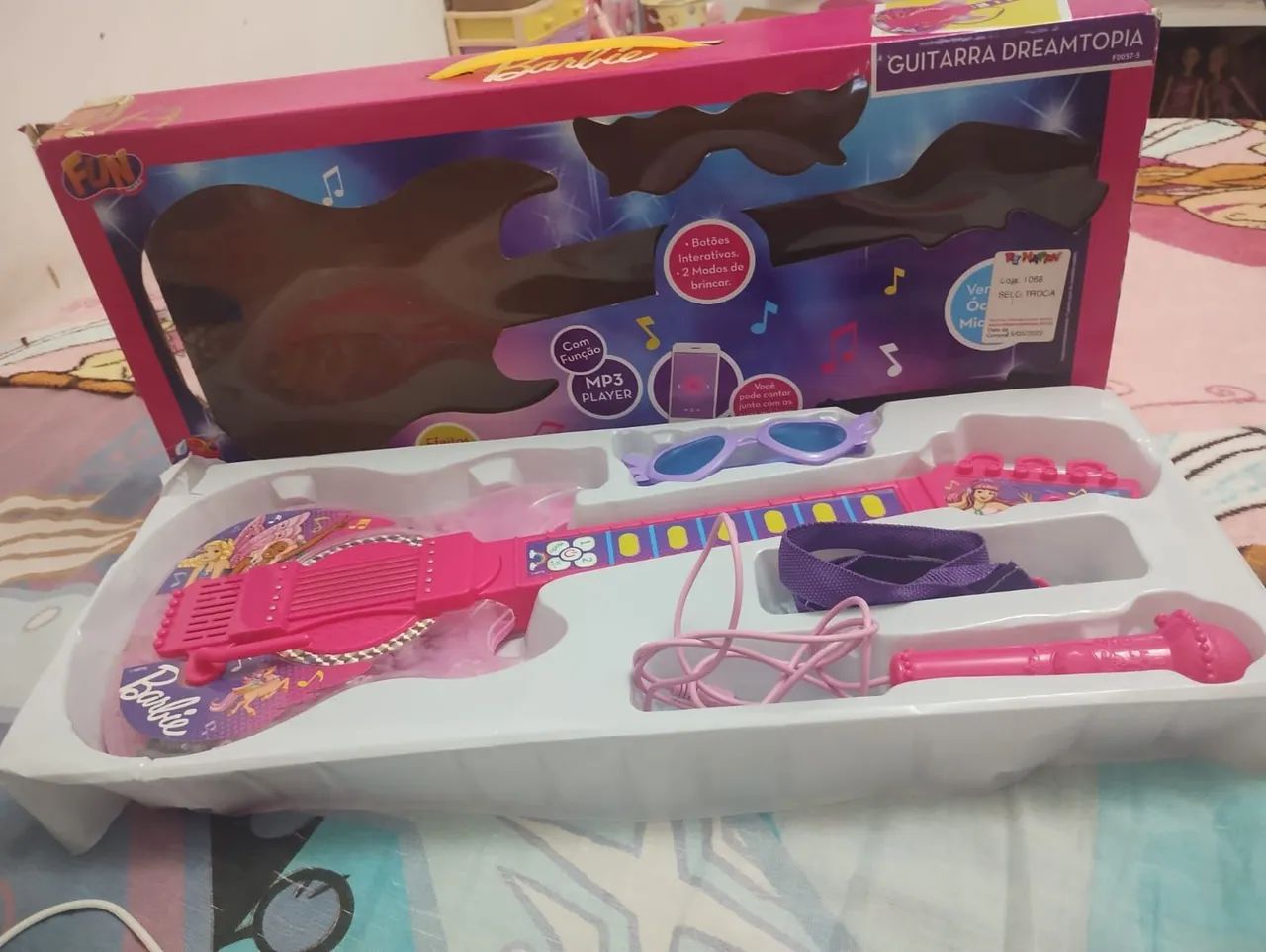 Guitarra infantil Barbie  - Foto 3
