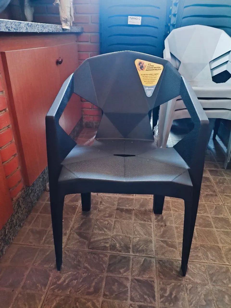 Cadeira poltrona diamante 