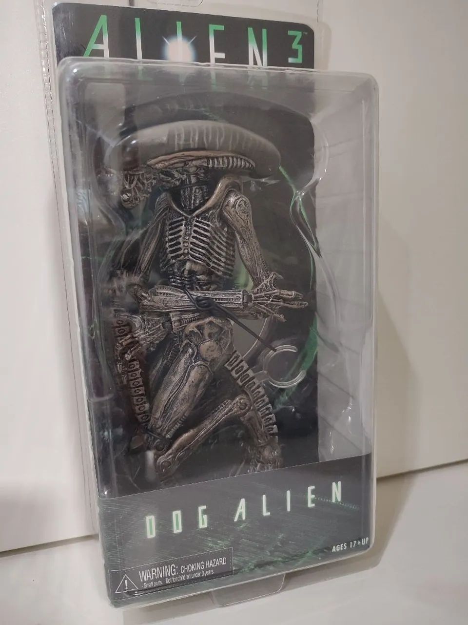 置物 Neca Dog Alien Xenomorph Aliens 3 Marrom Prateado Figura de Ação