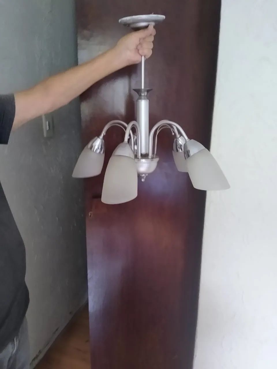 Lustre cromado  - Foto 3