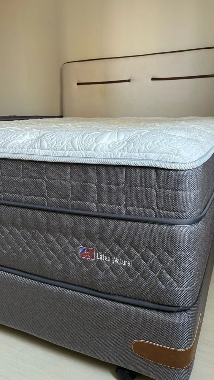 Vendo Colchão Queen Size com Box