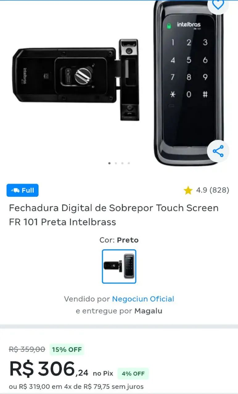 Fechadura digital