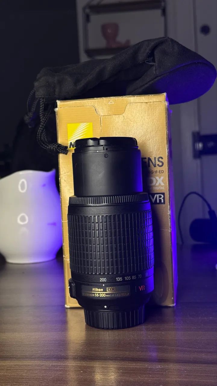 Lente Nikon 55-200m  - Foto 2