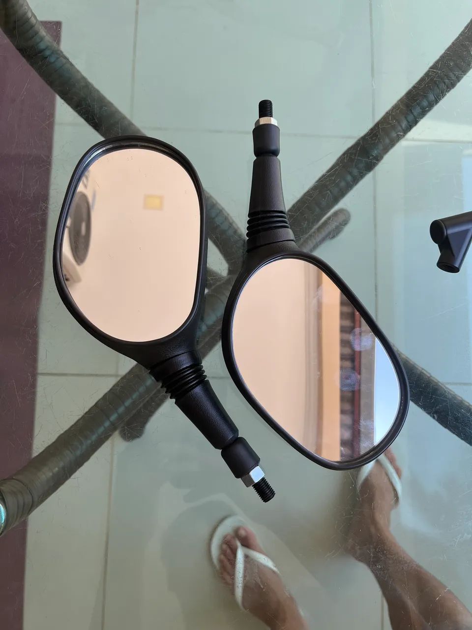 Par de Retrovisor Original Yamaha Xt 660 - Foto 2