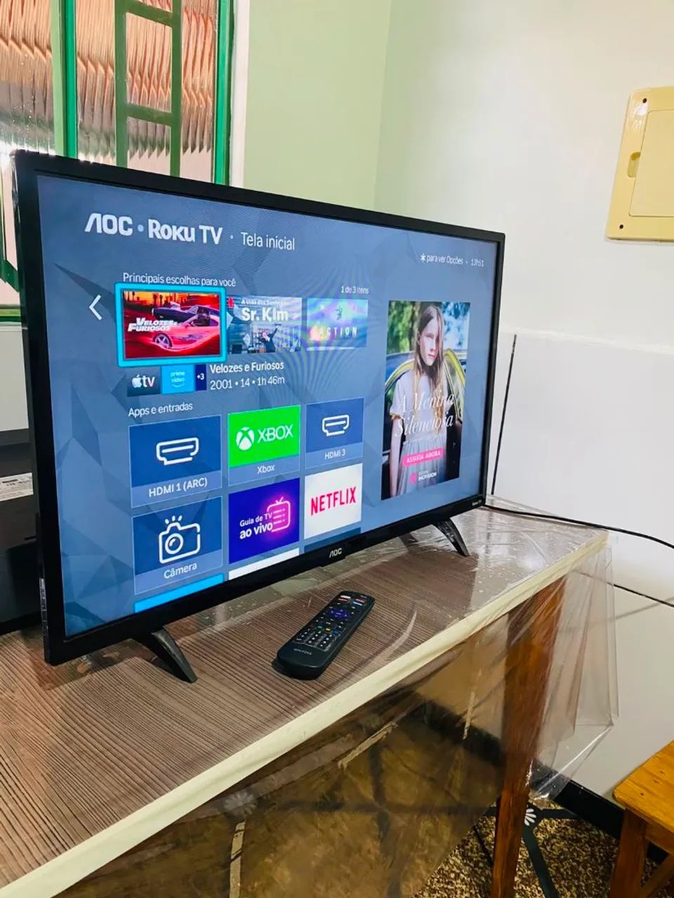 Smartv 32 Roku com nota