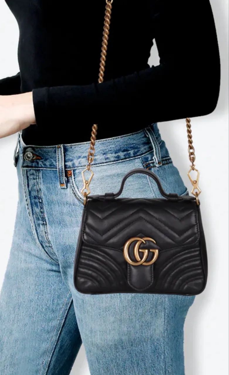 Bolsa Gucci original em bom estado - Foto 2