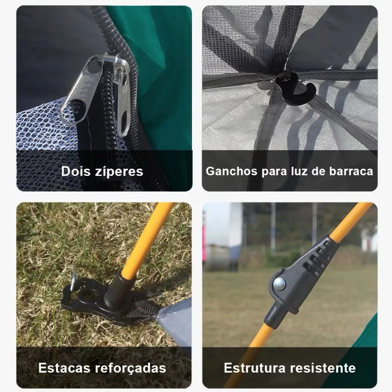 Barraca de Camping Automático 2 a 3 Pessoas - Foto 2