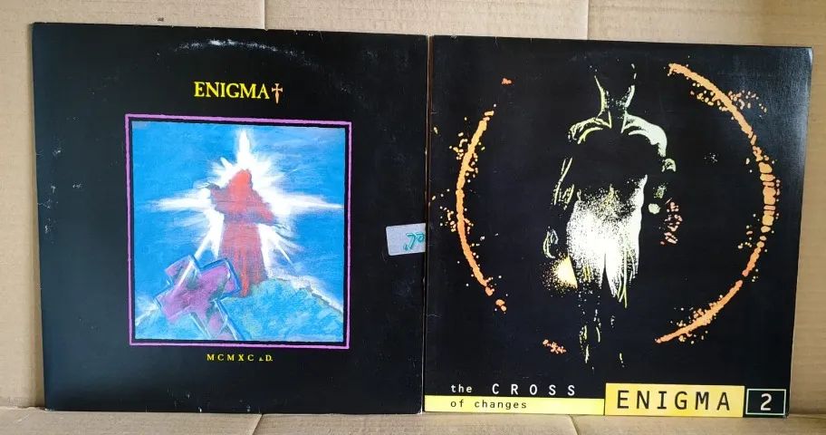 2 Lps Enigma - The Cross Of Changes + Mcmxc Ad - Excelentes - CDs