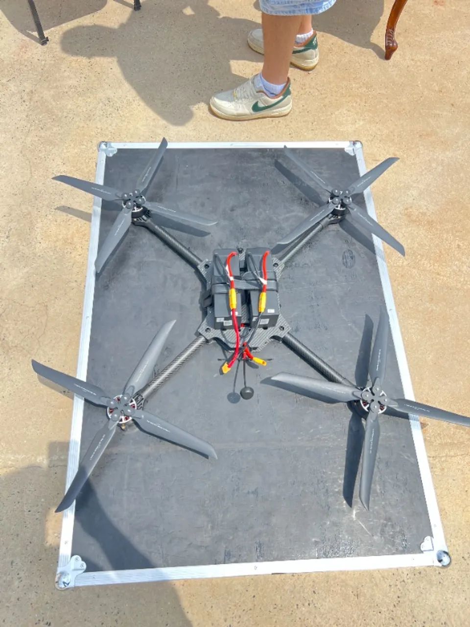 Drone de carga DroView DV18 18 (F722) + 2x Tattu Plus 6S 16000 XT90 - Foto 4