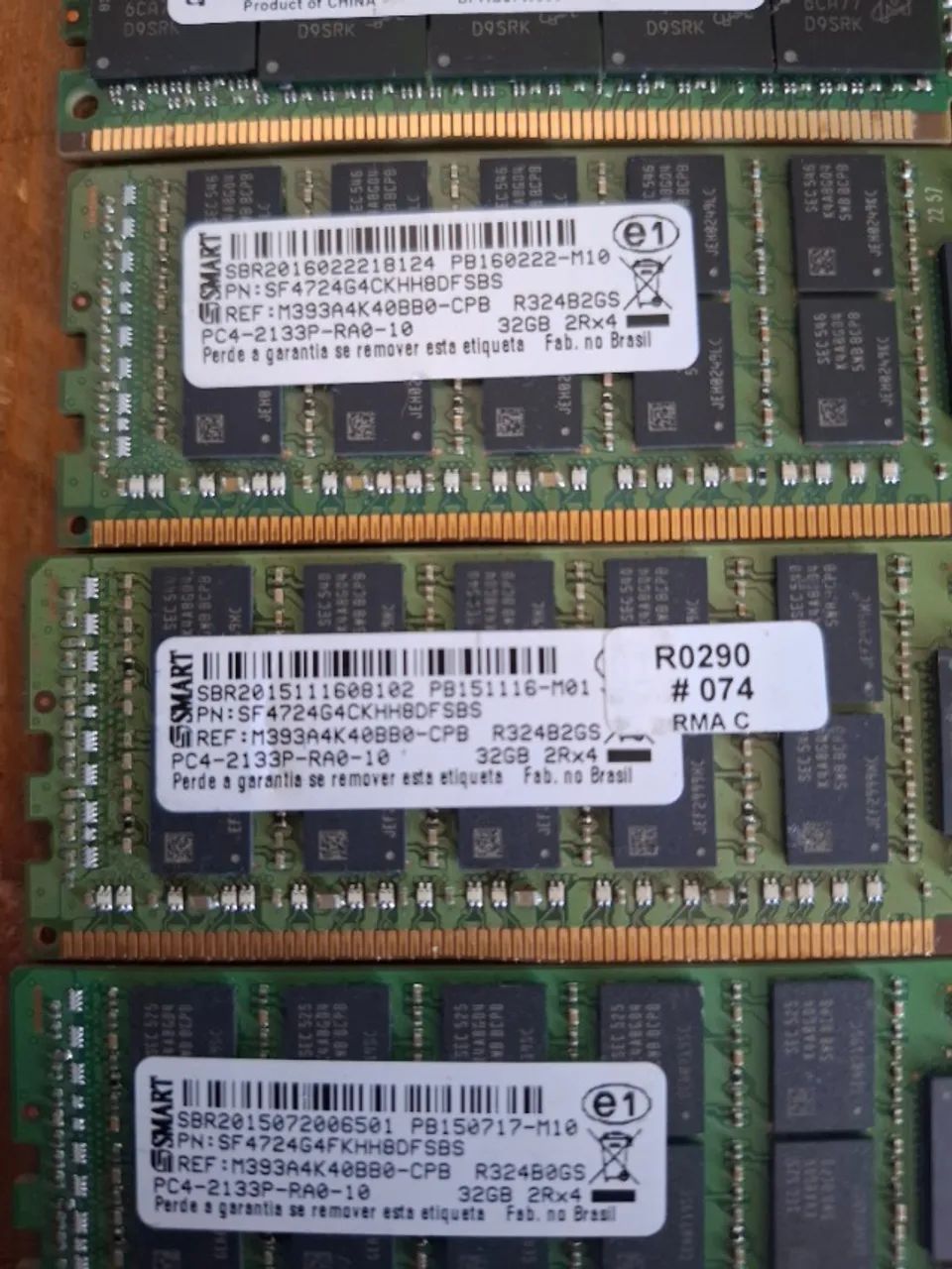 Memória Servidor E X99 32gb Ddr4 2133mhz Ecc Rdimm - Foto 4