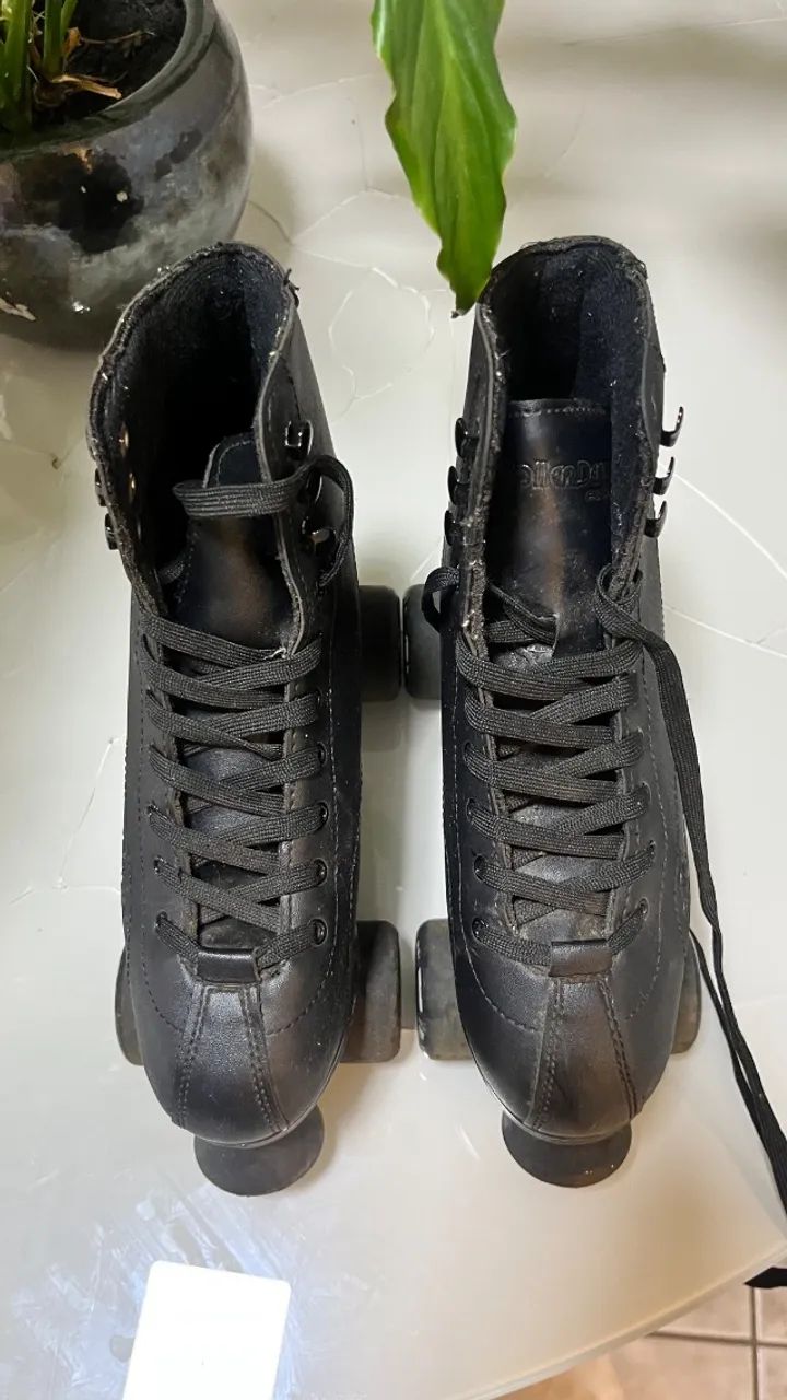 Patins Quad Elite Roller Derby Reewind Black - Foto 2