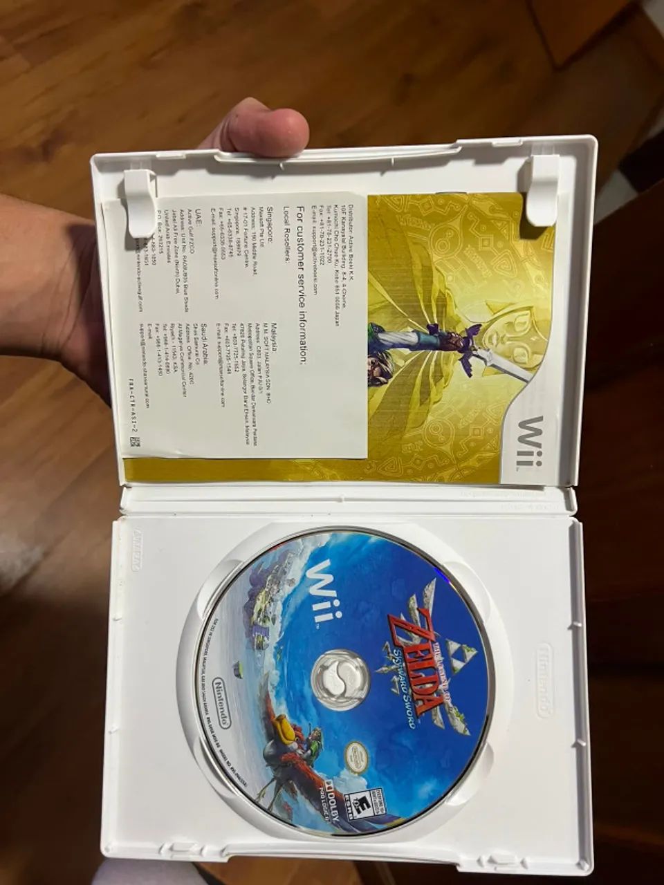 Zelda Skyward Sword - WII - Jogos de Vídeo Game - Morin