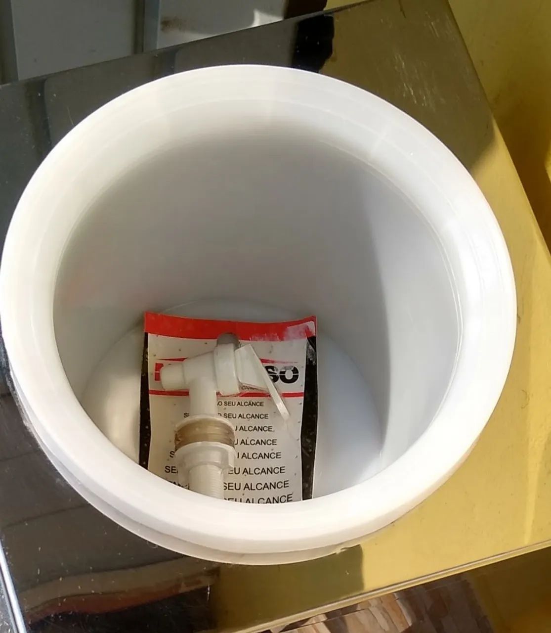 Suporte para garrafão de água inox  - Foto 3